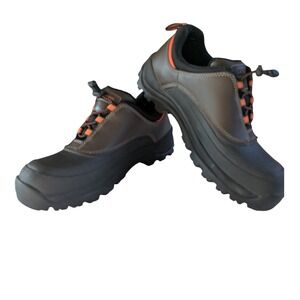 Lands End Women's Brown‎ Primaloft 200g Insulated Waterproof Hiking Shoes Sz 9.5